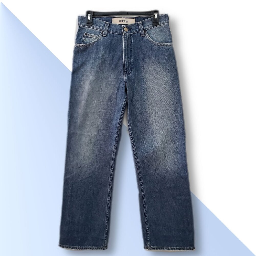 Vintage GAP Loose Fit Jeans - Classic Blue Denim (29x30)